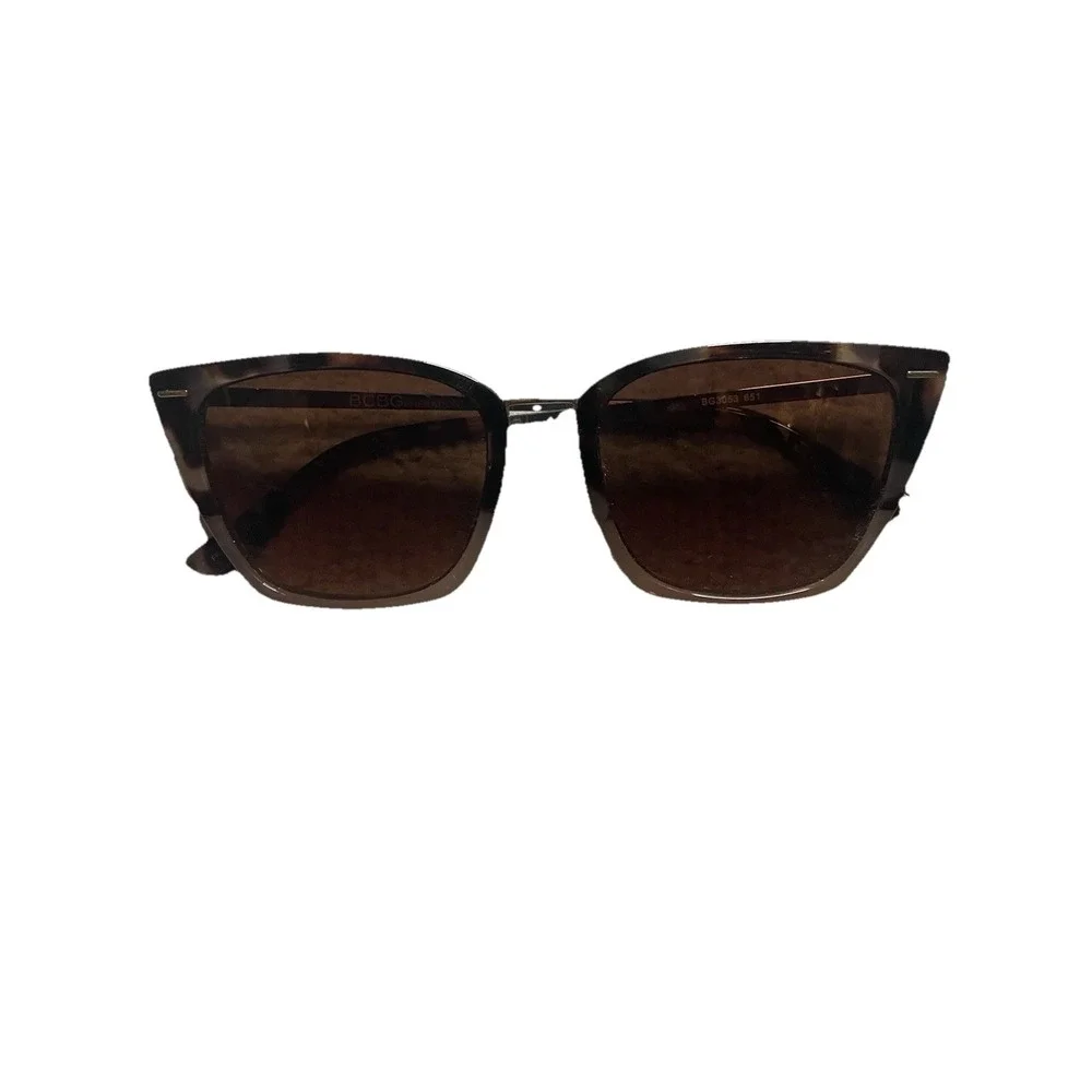 BCBGeneration Tortoise Shell Sunglasses Tort Gold Amber BG3053 651